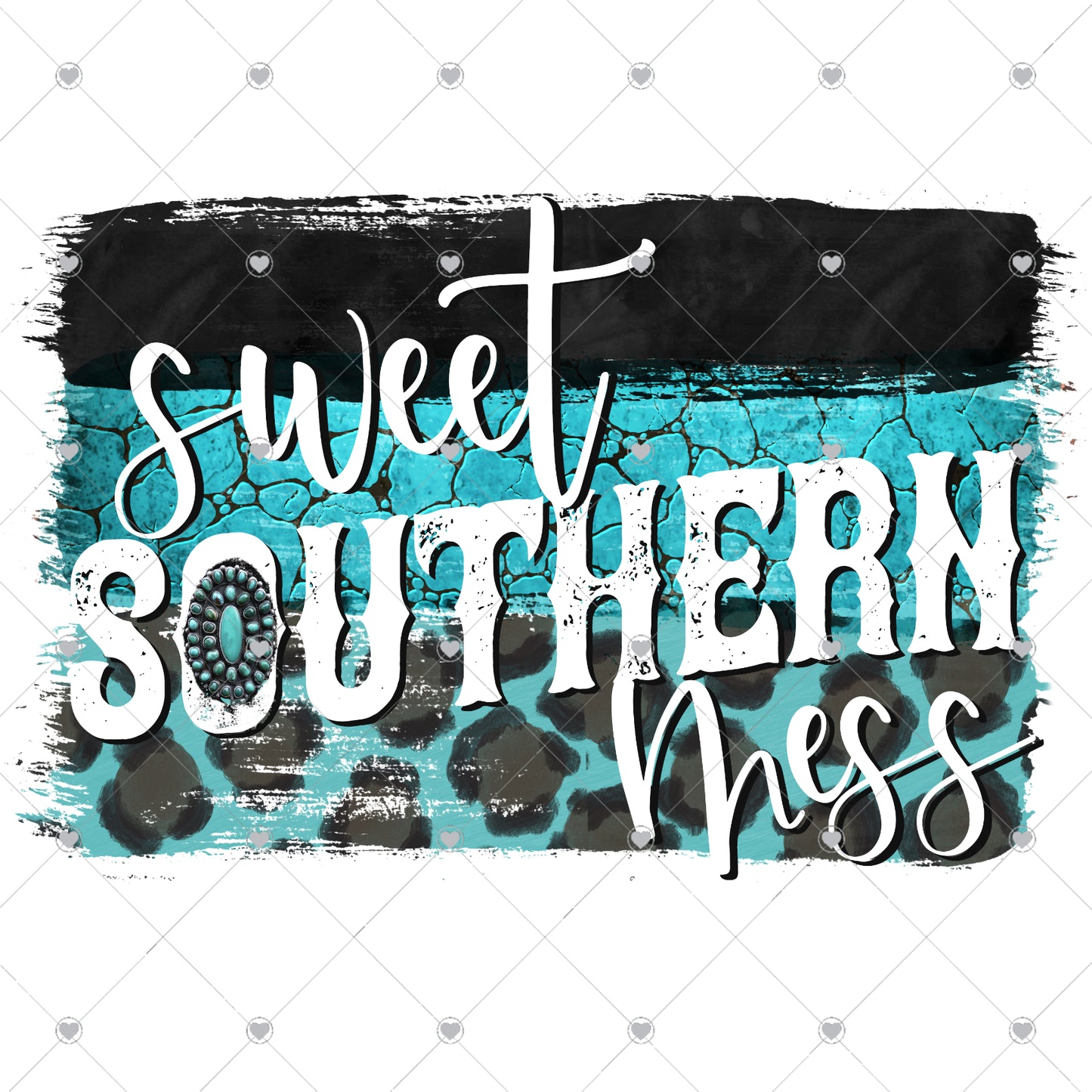 Sweet Southern Mess Ready To Press Sublimation and DTF Transfer