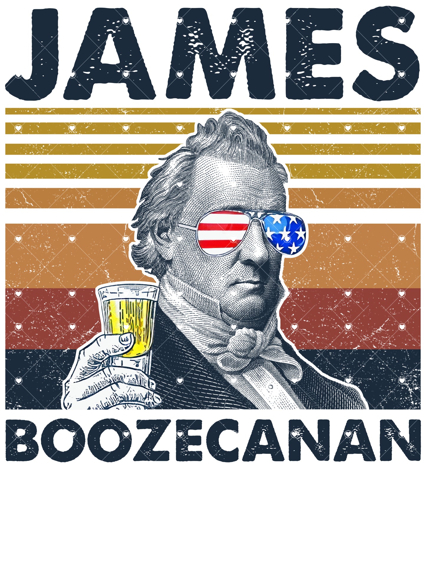 James Boozecanan Ready To Press Sublimation Transfer