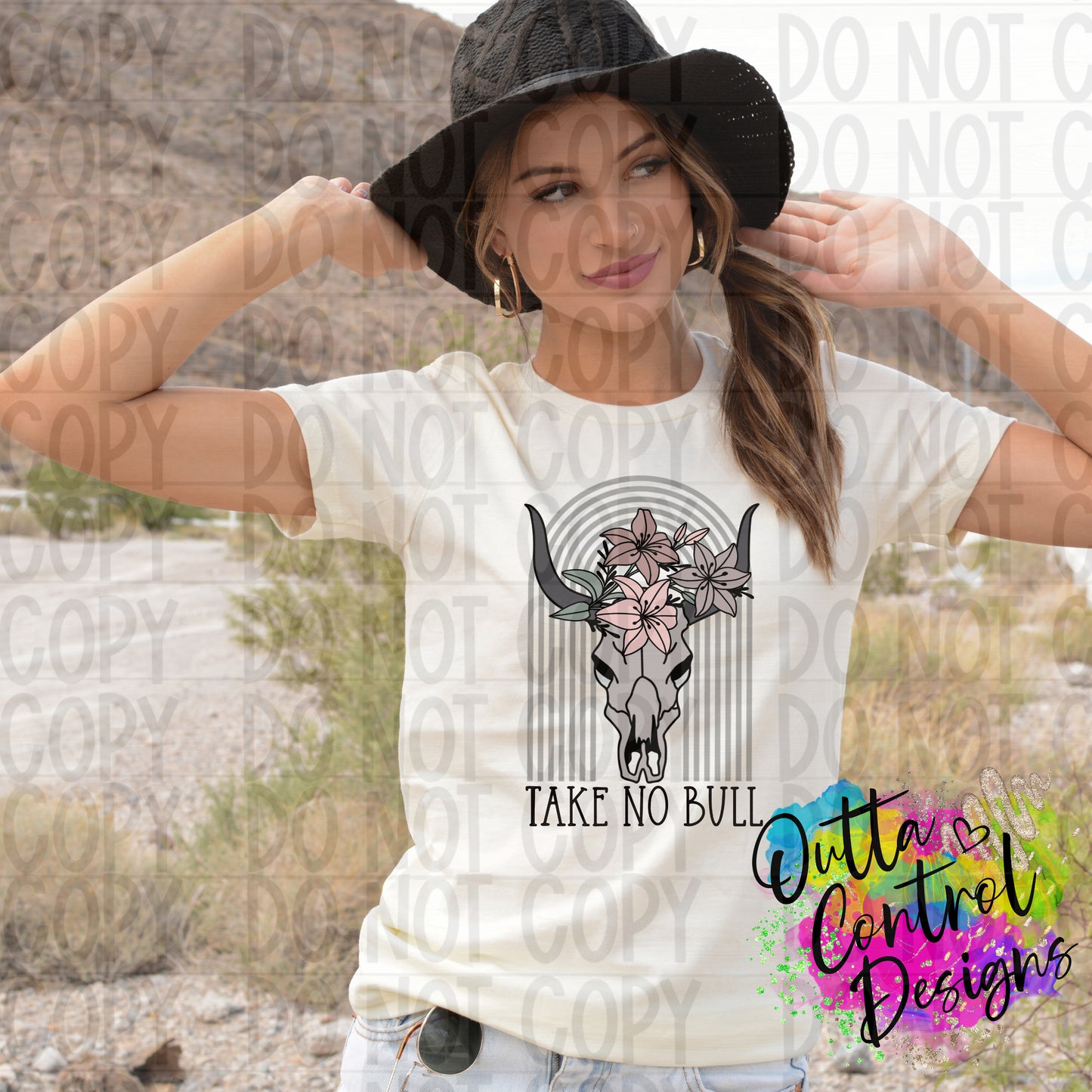 Take No Bull Ready to Press Sublimation and DTF Transfer
