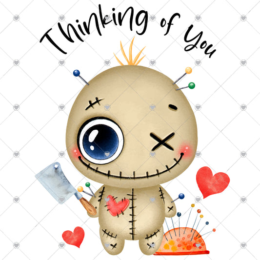 Thinking of You Ready To Press Sublimation and DTF Transfer