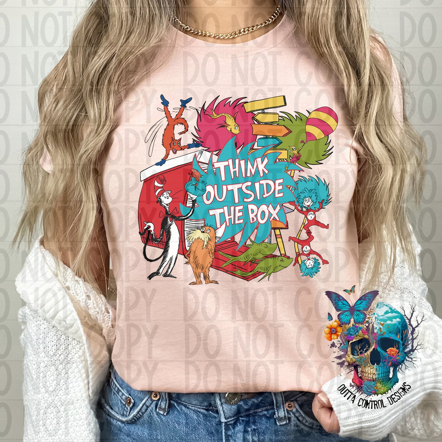 Think Outside of the Box Ready to Press Sublimation and DTF Transfer