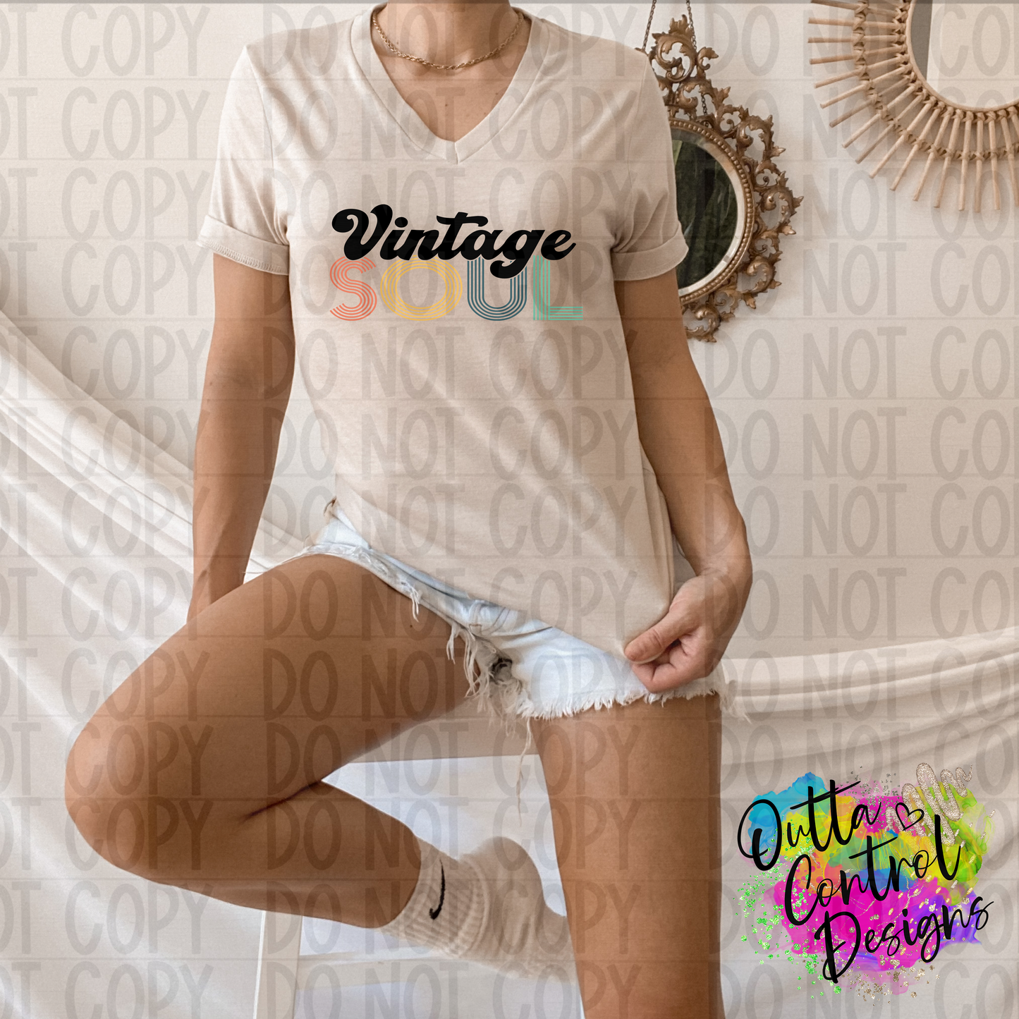 Vintage Soul Retro Ready To Press Sublimation and DTF Transfer