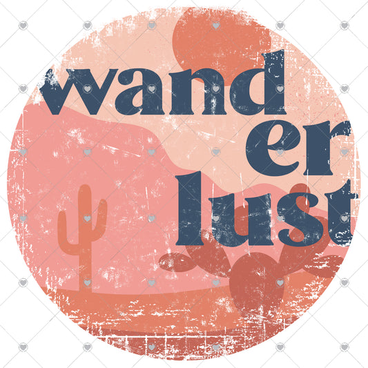 Wanderlust Ready To Press Sublimation and DTF Transfer