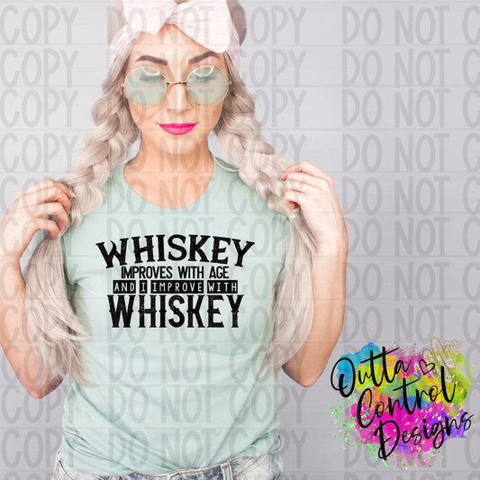 Whiskey Improves Ready To Press Sublimation and DTF Transfer