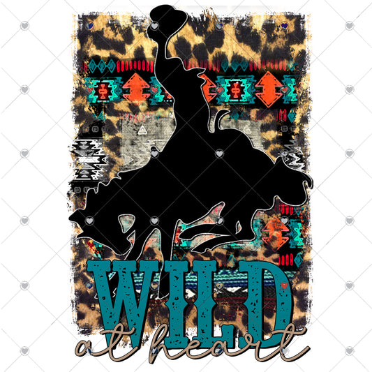 Wild At Heart Ready To Press Sublimation Transfer