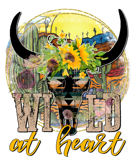 Wild at Heart Ready To Press Sublimation Transfer