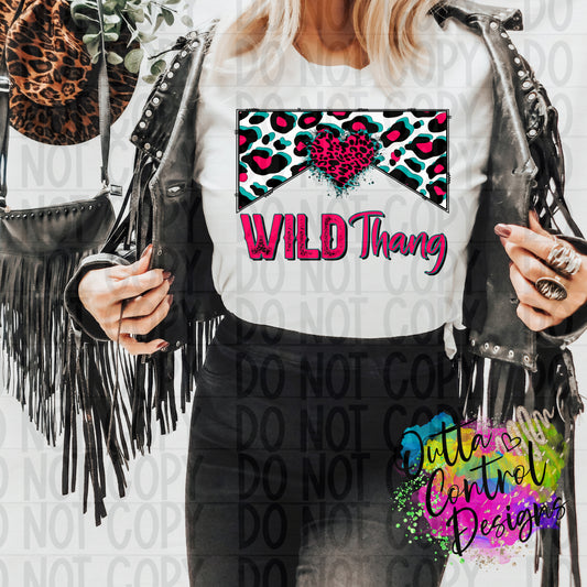 Wild Thang Ready to Press Sublimation and DTF Transfer