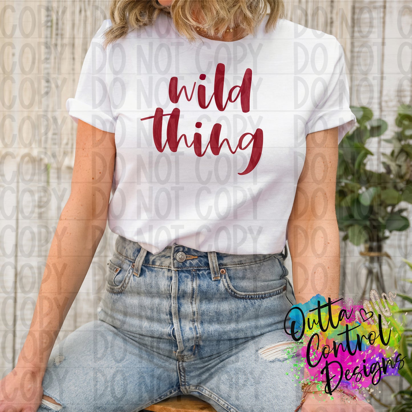 Wild Thing Ready to Press Sublimation and DTF Transfer