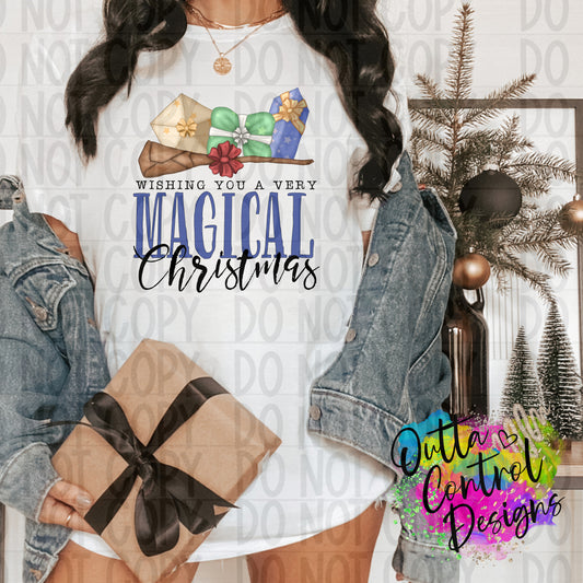 Wishing you a magical Christmas Ready To Press Sublimation and DTF Transfer