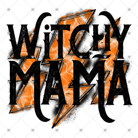 Witchy Mama Ready To Press Sublimation and DTF Transfer