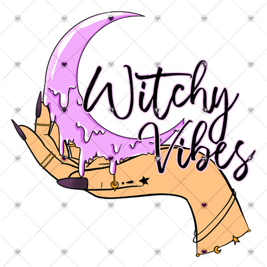 Witchy Vibes Ready To Press Sublimation Transfer