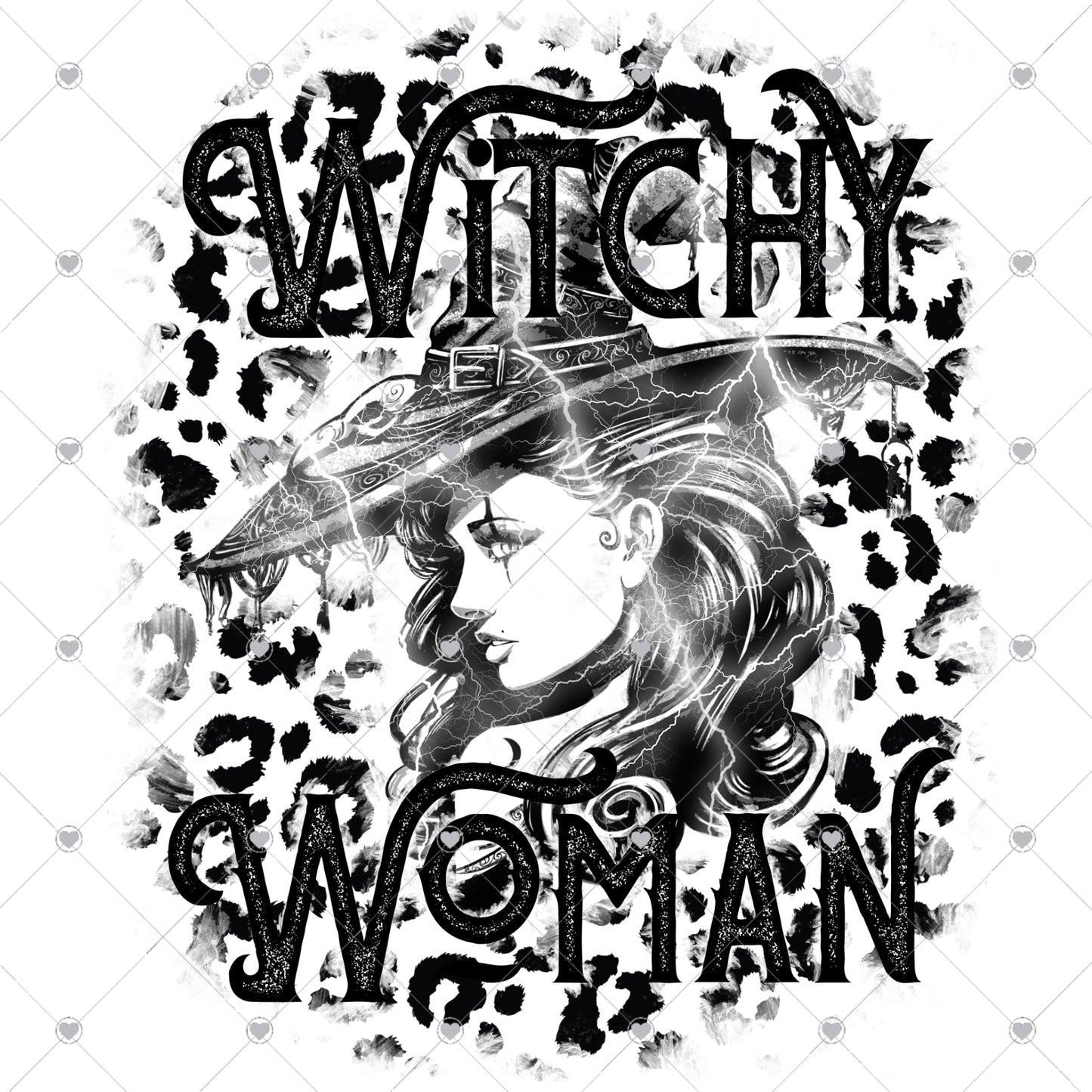 Witchy Woman Ready To Press Sublimation and DTF Transfer