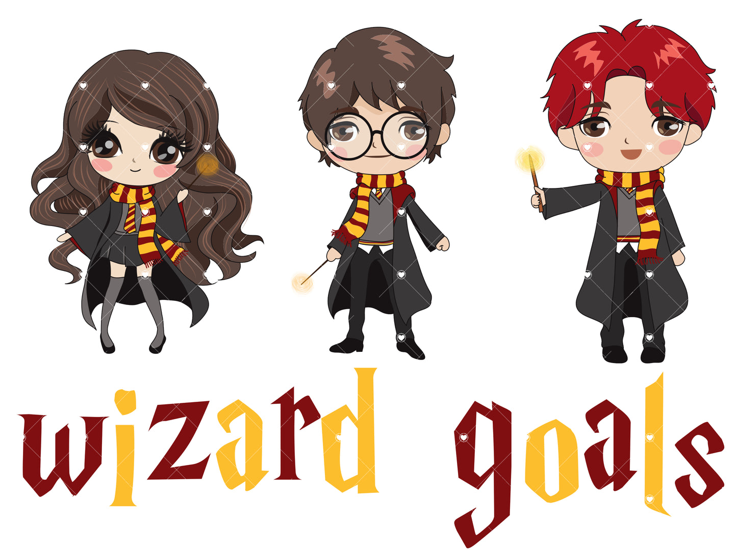 Wizard goals Ready to Press Sublimation and DTF transfer