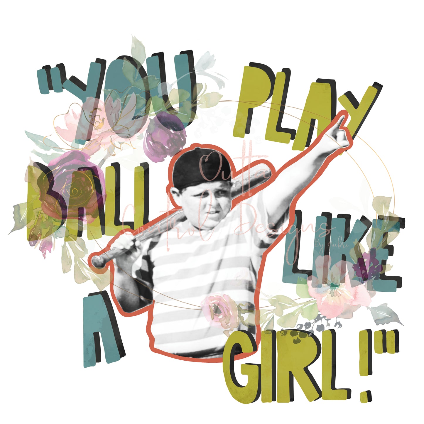 Play like a girl Ready to Press Sublimation and DTF Transfer