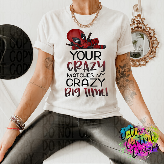 Your Crazy Ready To Press Sublimation and DTF Transfer