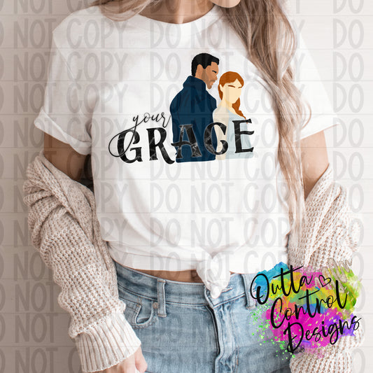 Your Grace Ready To Press Sublimation and DTF Transfer